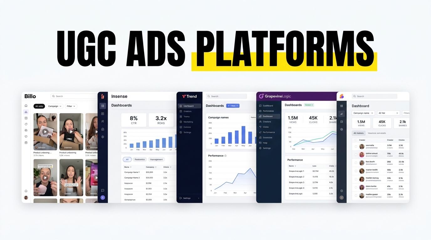 UGC Ads: Top Platforms and Tools 2024